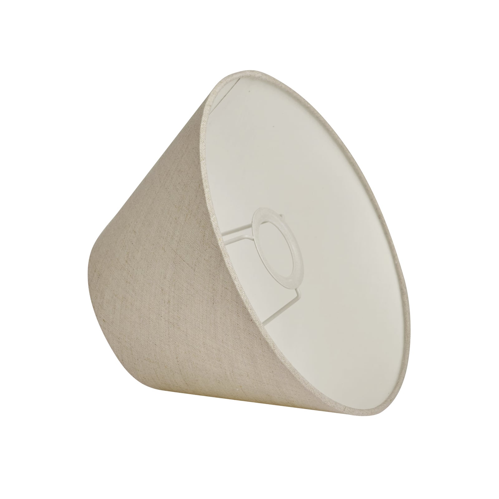 Pantalla de lámpara Basic Wide, beige, Ø 25 cm - Watt &amp; Veke