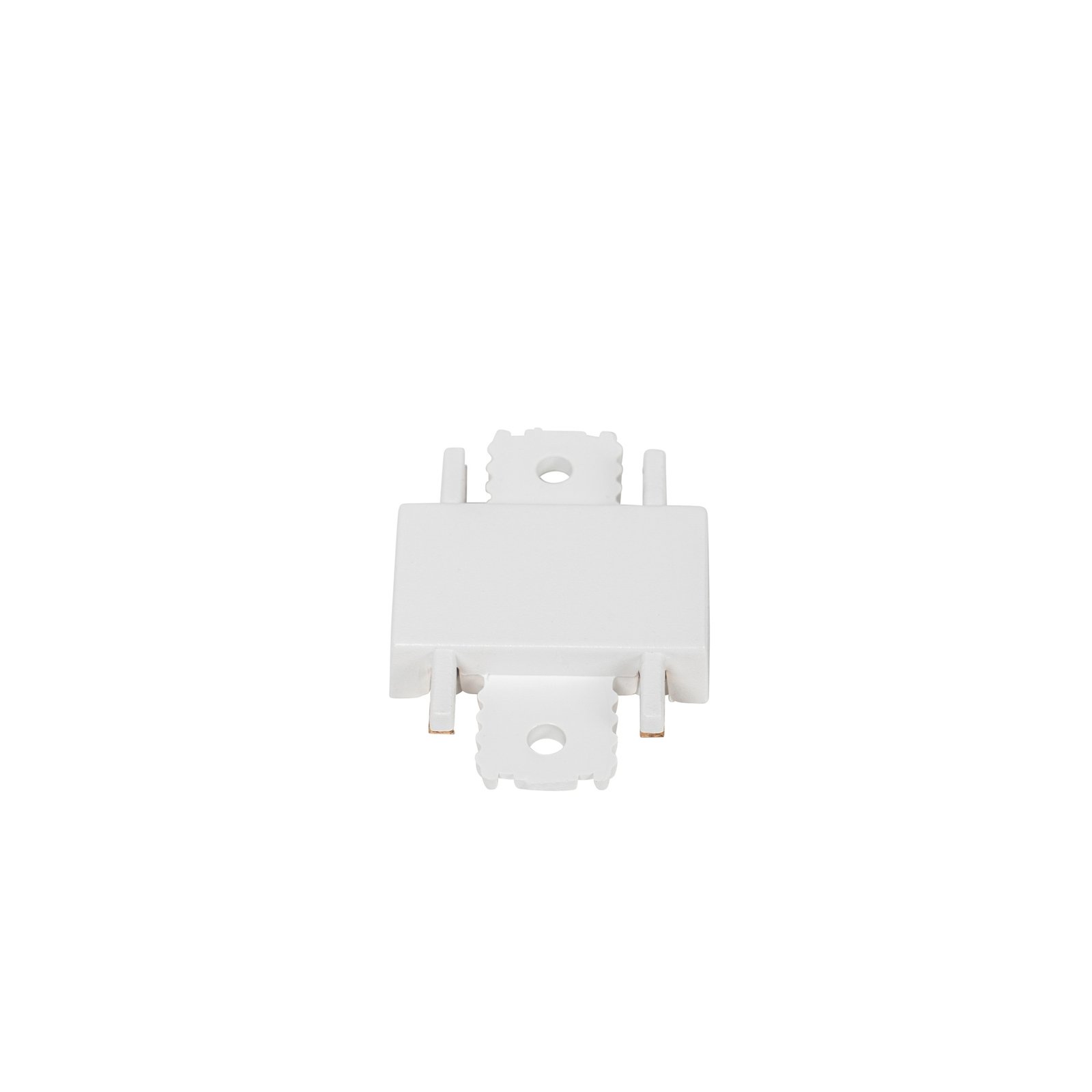 Conector Lindby Lumaro, 180°, alb, plastic, set de 2