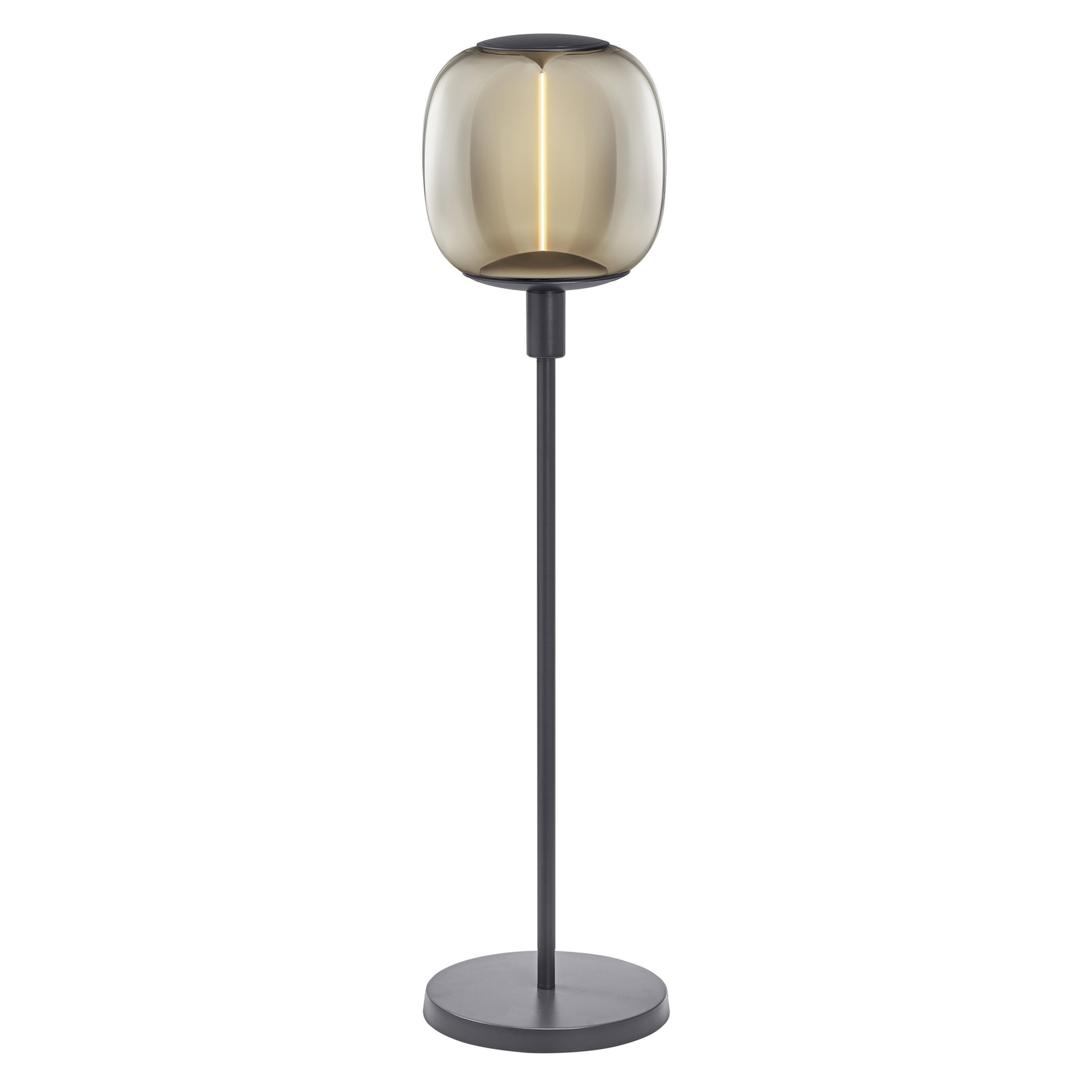 Candeeiro de pé LEDVANCE Decor Stick E27, altura 78 cm, cinzento escuro