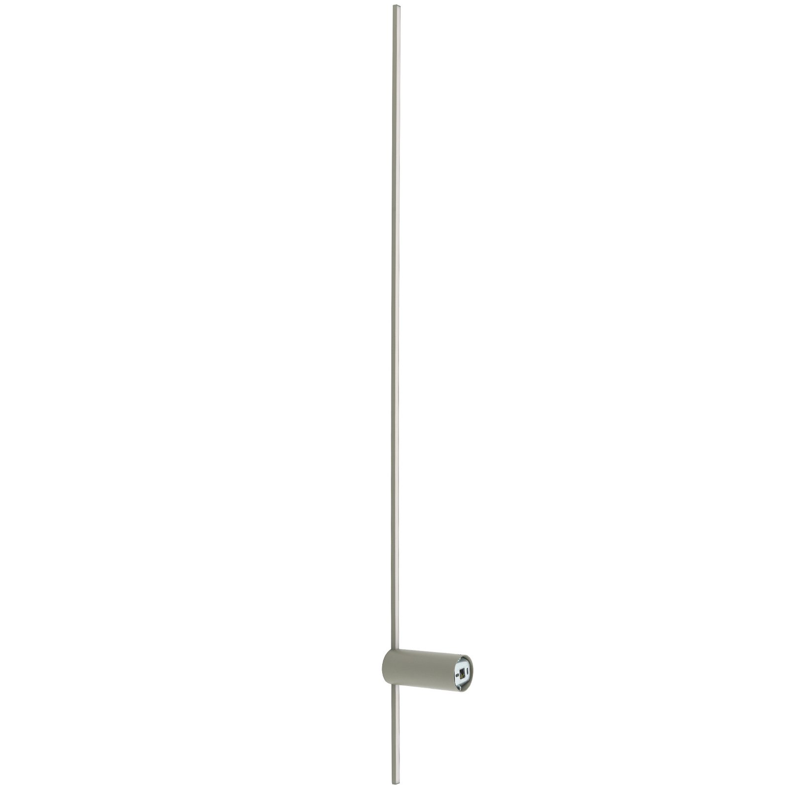 SABER LED wall light, olive green, height 120 cm, metal 4,000 K