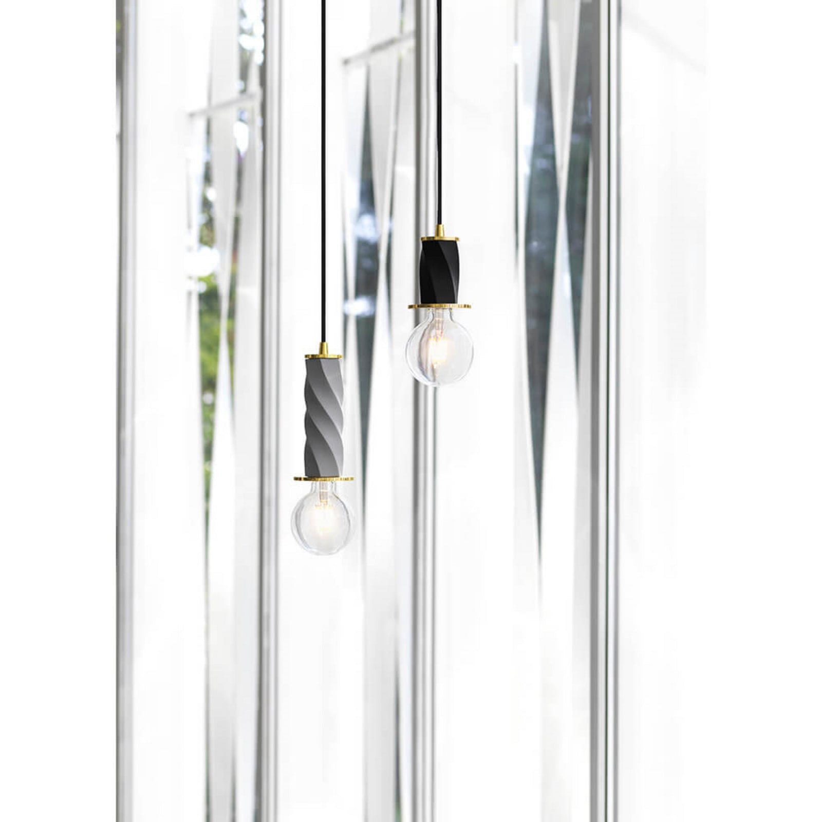 Bon hængelampe, 9 cm, grå Normann Copenhagen - Stue - Metal