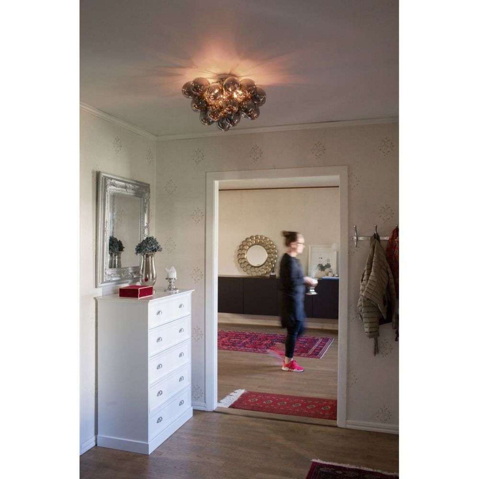 Gross Plafond &Oslash;50 Smoke Grey By Ryd&eacute;ns - Metall