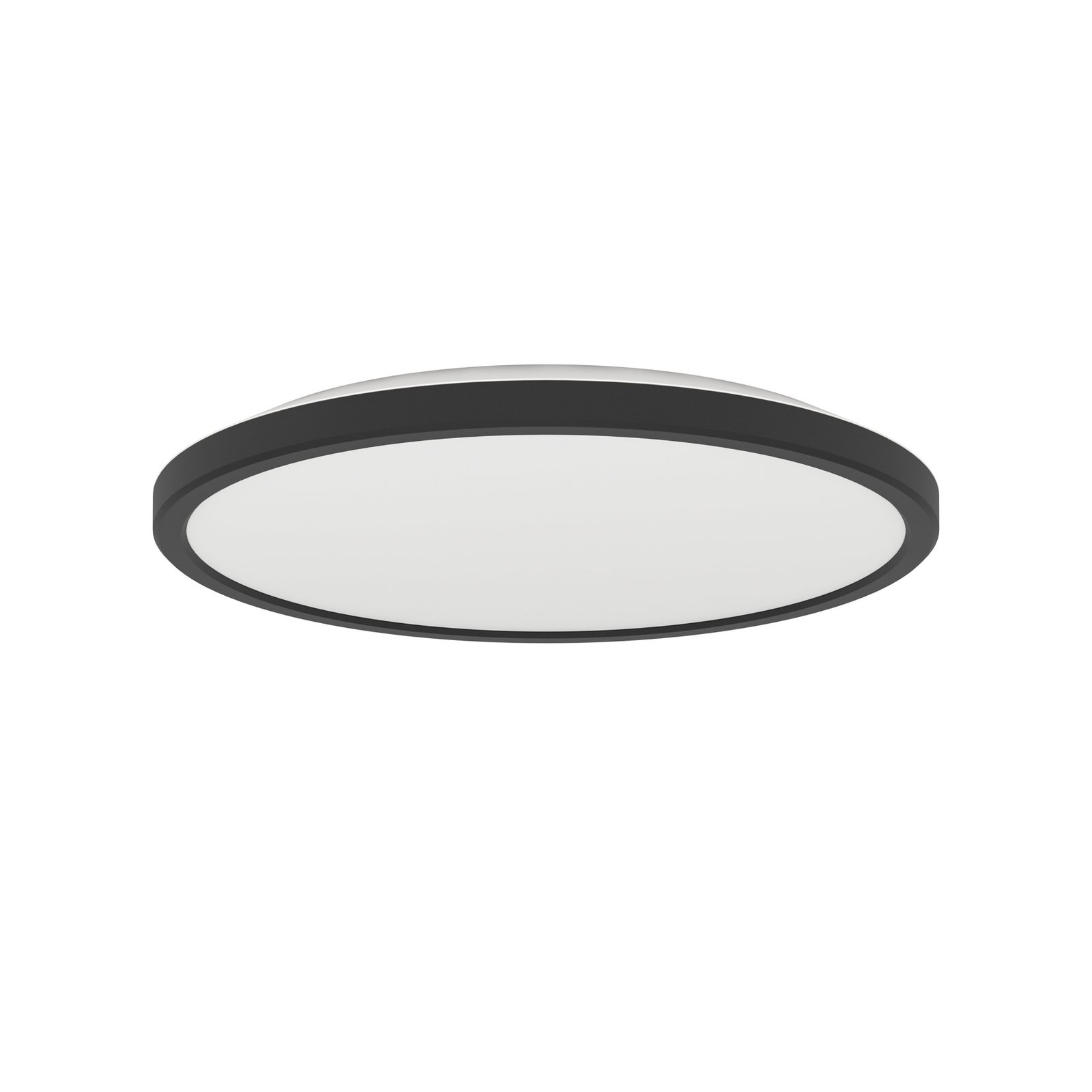 EGLO connect LED-Deckenlampe Rovito-Z, schwarz, Ø 30 cm EGLO connect LED-Deckenlampe Rovito-Z, schwarz, Ø 30 cm