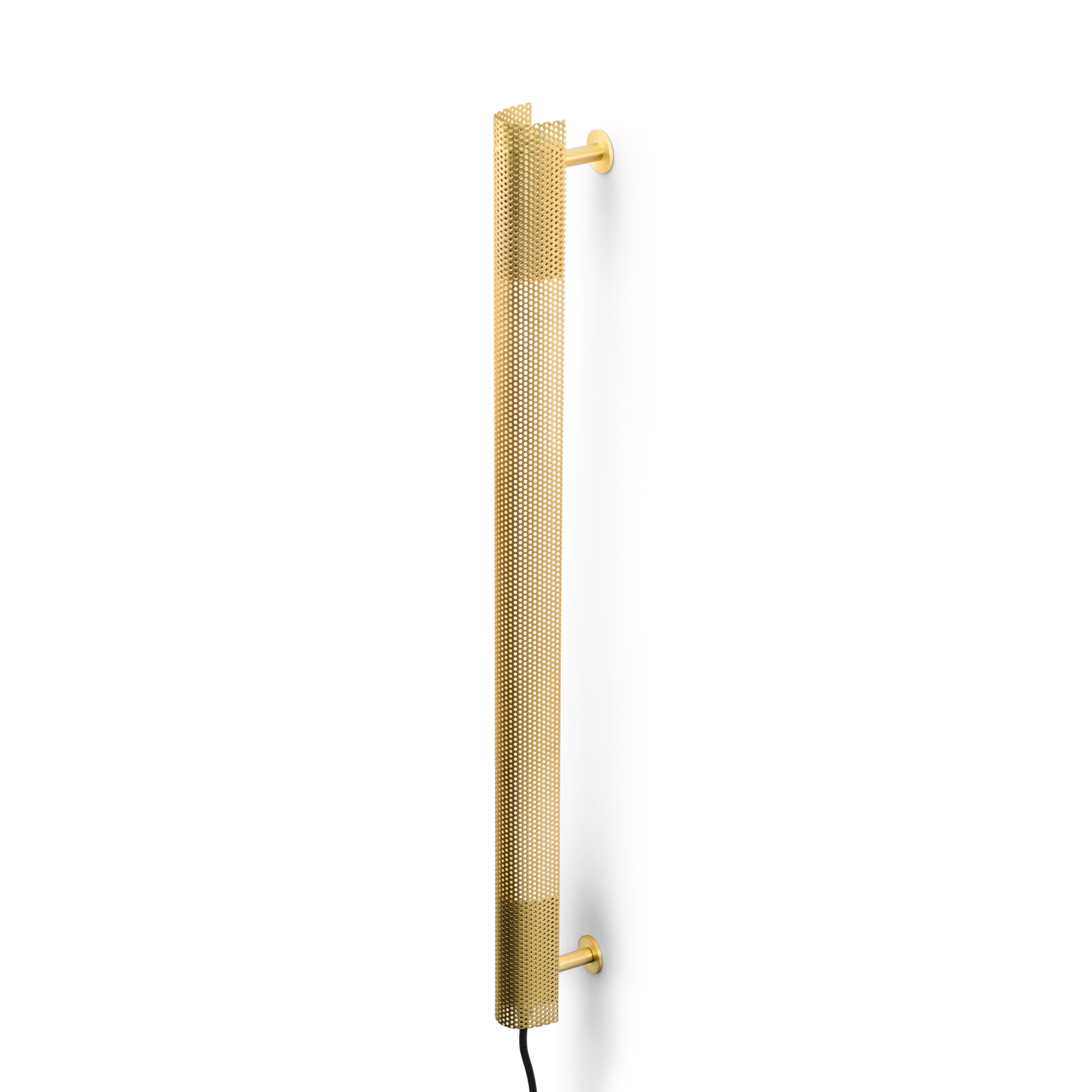 Radent væglampe, messing, stik, H. 70 cm, G13 - GEJST