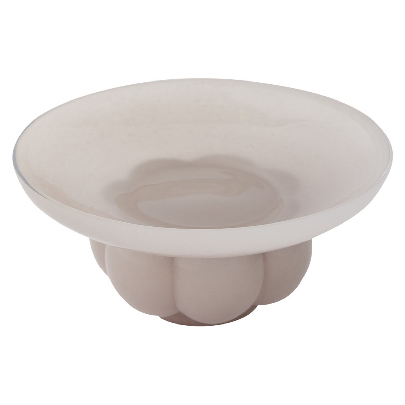 Tál Uva, galambszürke, üveg, Ø 33 cm - AYTM