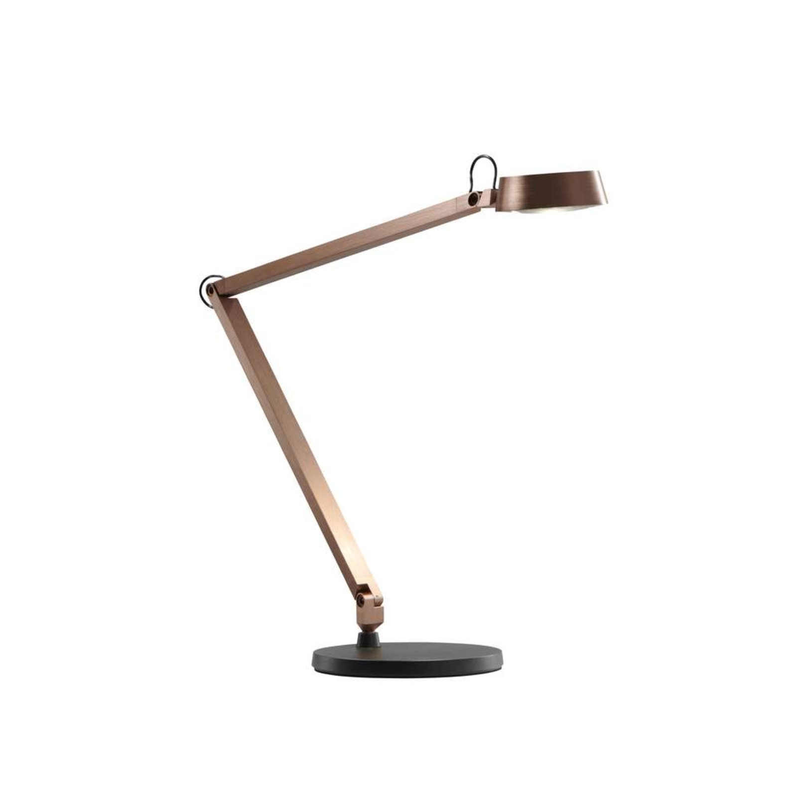 Dark T2 Bordslampa m/Bas Rose Gold - LIGHT-POINT