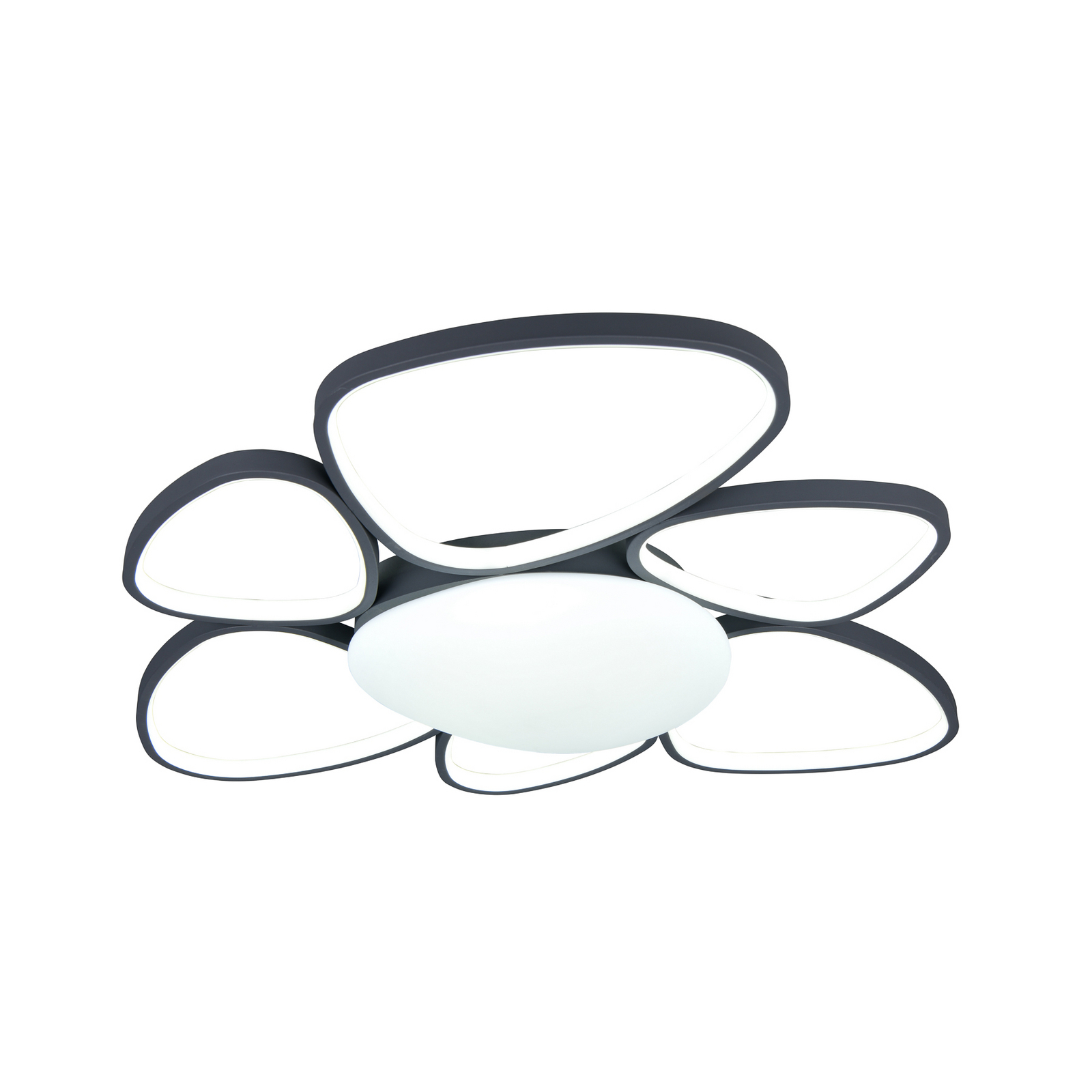 LED plafondlamp Amelio, zwart, 85 cm, CCT, afstandsbediening LED plafondlamp Amelio, zwart, 85 cm, CCT, afstandsbediening