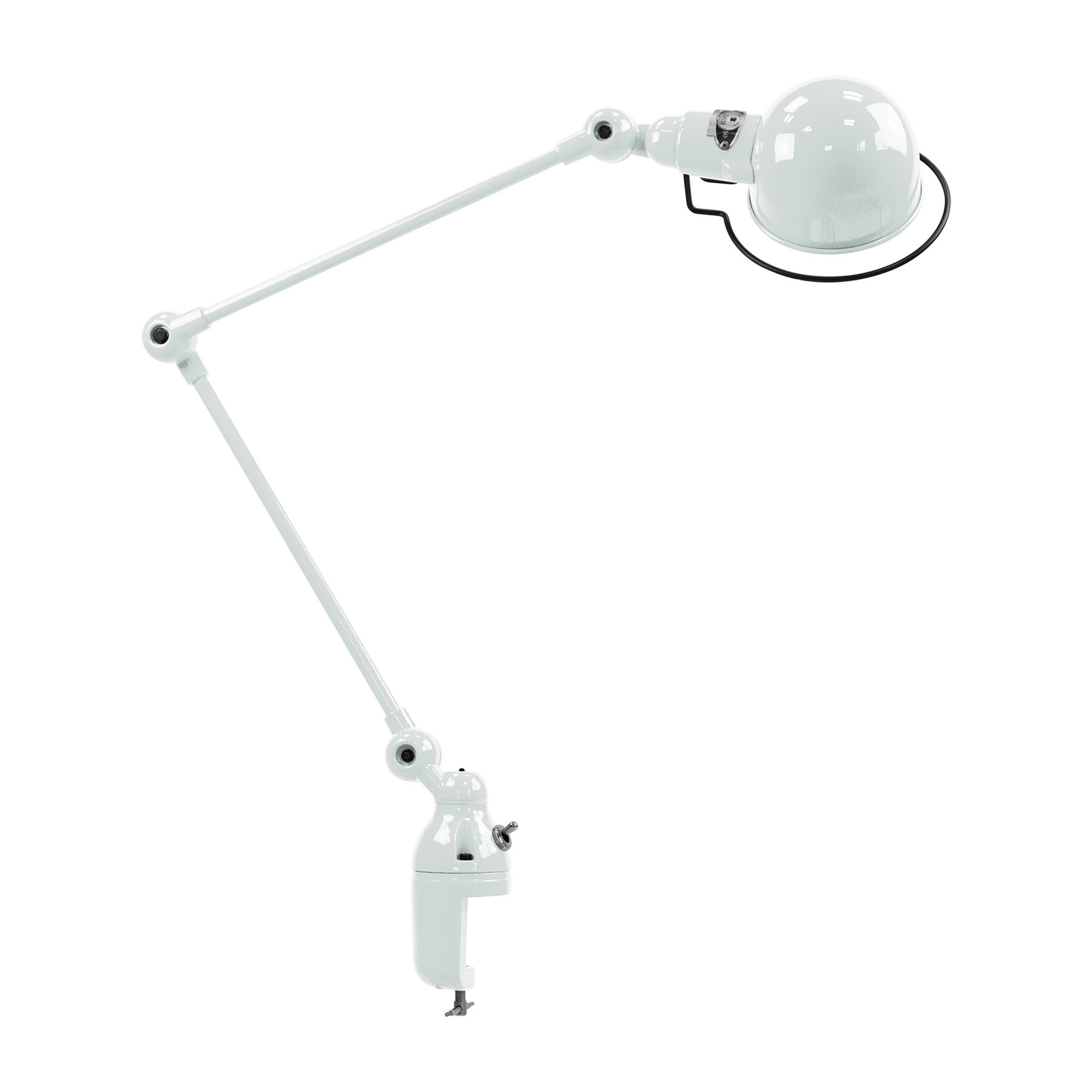 Jieldé Signal SI332 bordlampe med klemme, hvit