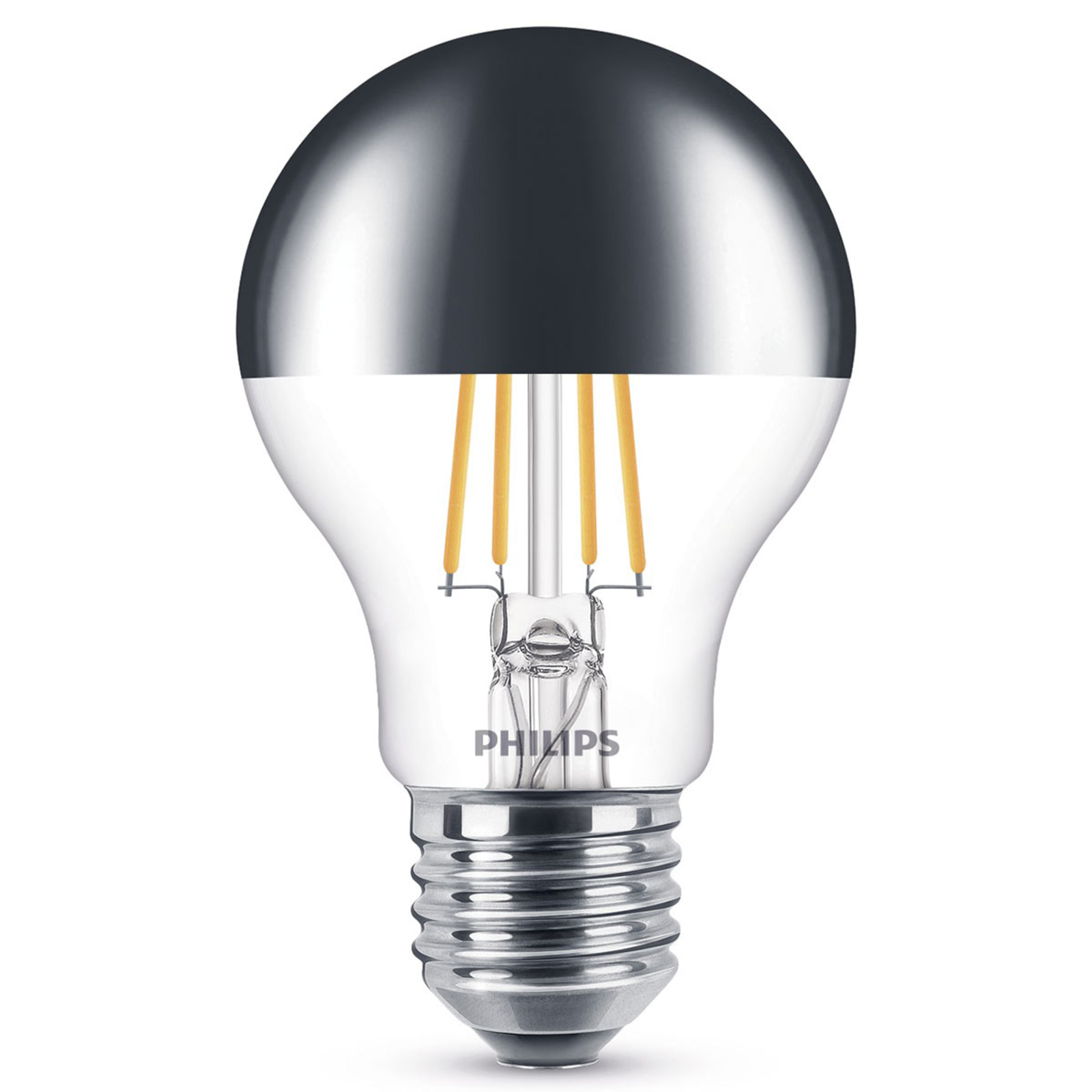 Philips E27 LED kopspiegellamp 7,2W warmwit