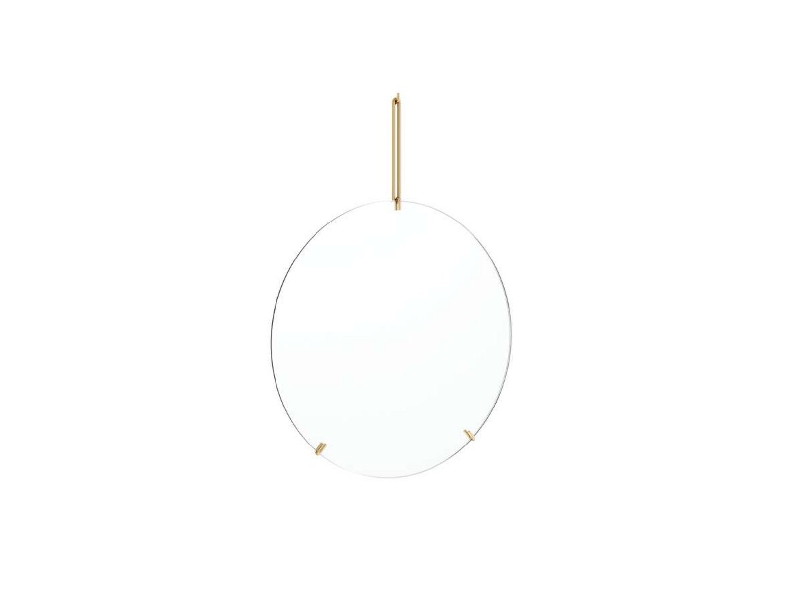 Wall Mirror Ø50 Brass - Moebe