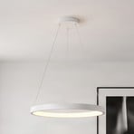 Suspension LED Arcchio Albiona, blanche, 1 anneau, Ø 60 cm
