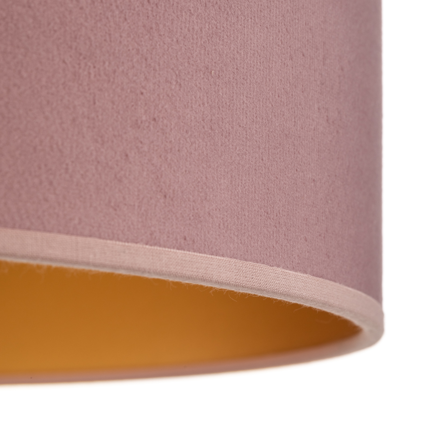 Candeeiro de teto Golden Roller Ø 40cm rosa claro/dourado