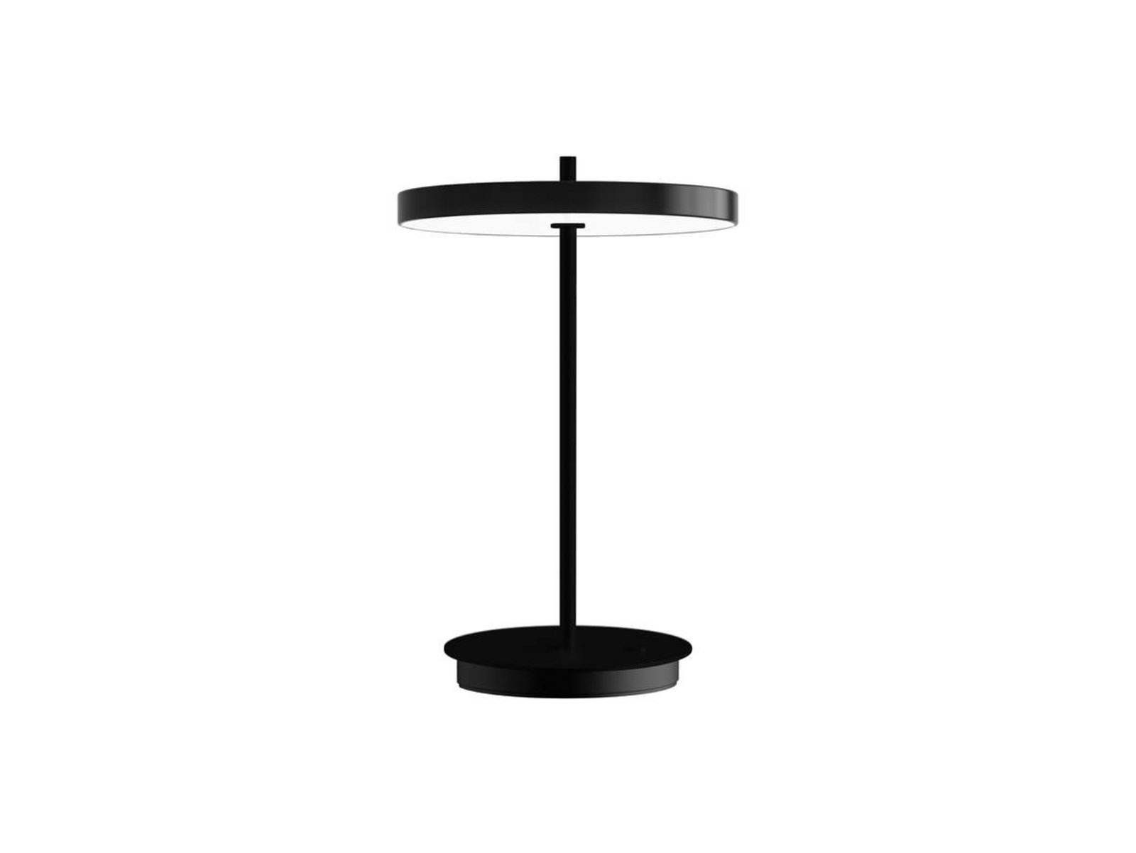 Asteria Move Portable Lampada da Tavolo Black - UMAGE