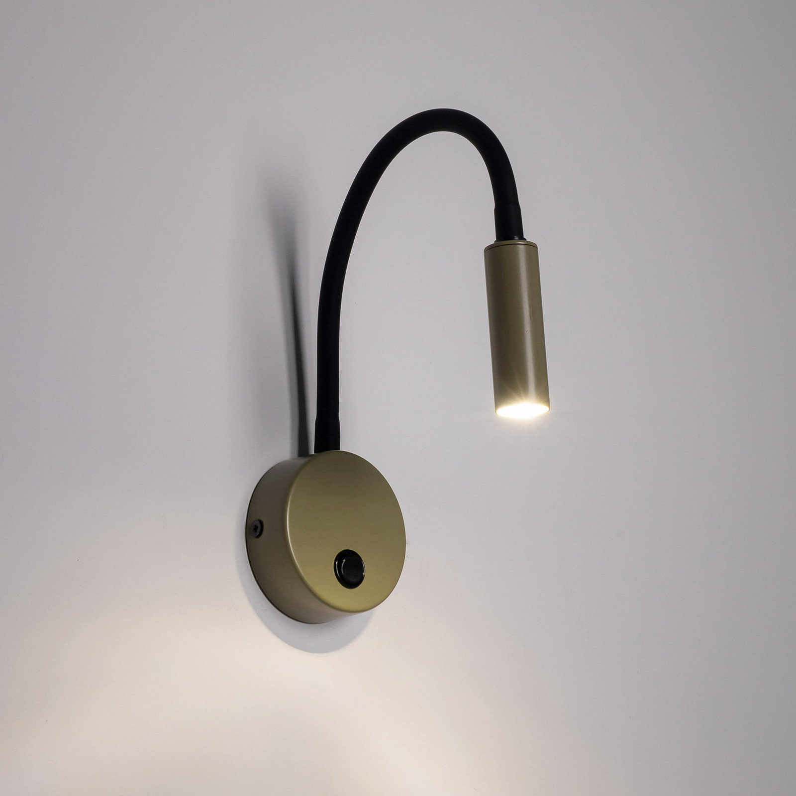 TK Lighting Aplică Lagos verde măslin/negru G9 înălțime 45 cm metal - dormitor - verde măslin negru