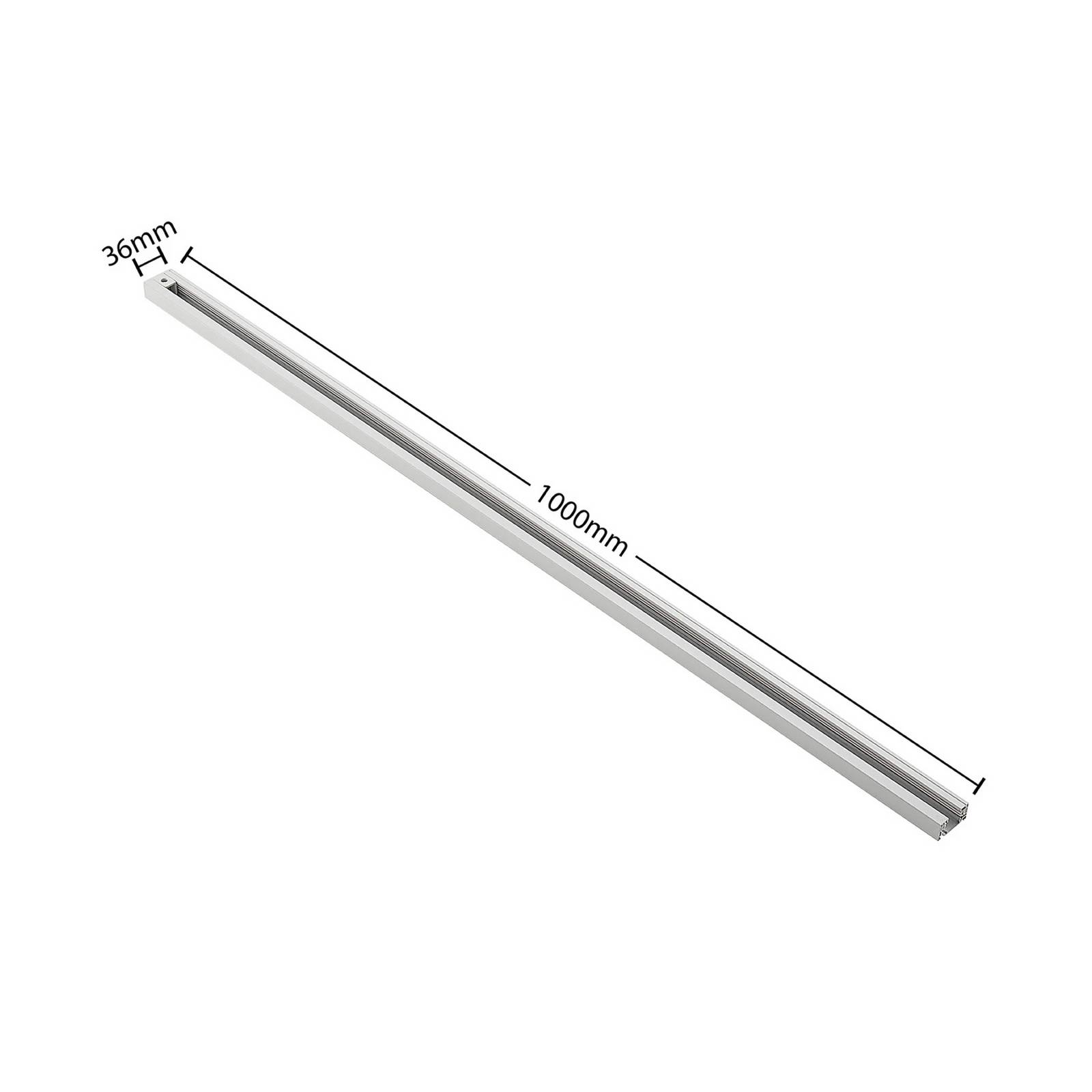 Lindby 1-fazowy system szynowy Linaro, GU10, 14-punktowa, biała