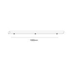 Ceiling Base L1000/3 Colgantes Black - LIGHT-POINT