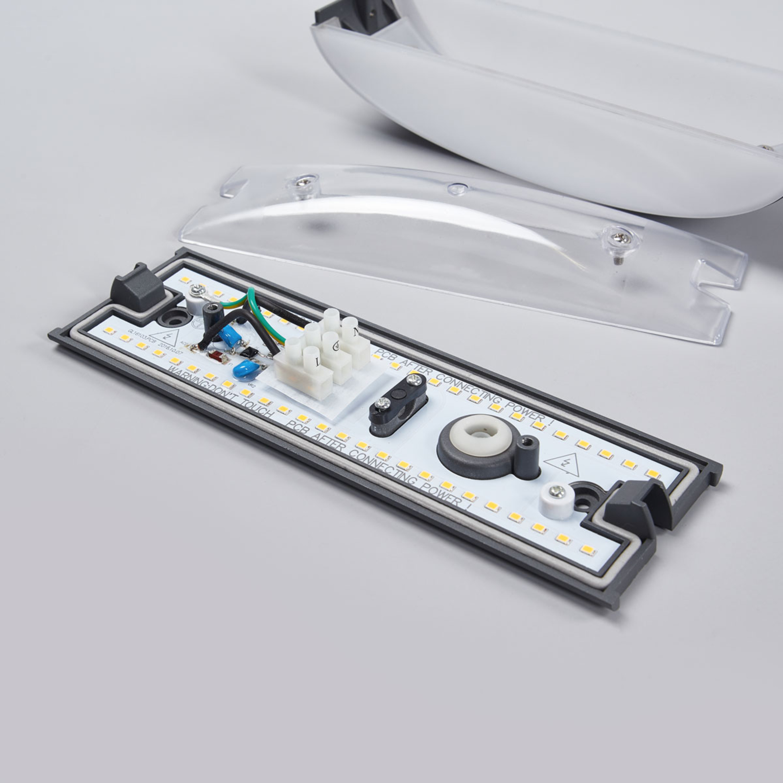 Akira LED Candeeiro de Parede Exterior Anthracite - Lucande