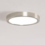 Luminaria LED empotrable EGLO connect Smart Fueva 6-Z, gris, Ø 21 cm