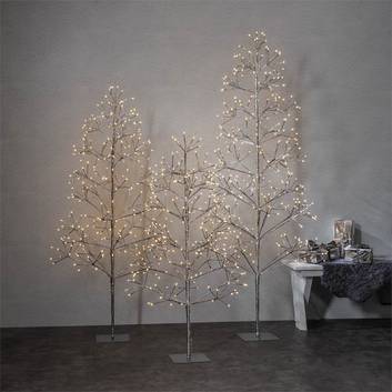 Albero LED deco Flower Tree IP44 argento