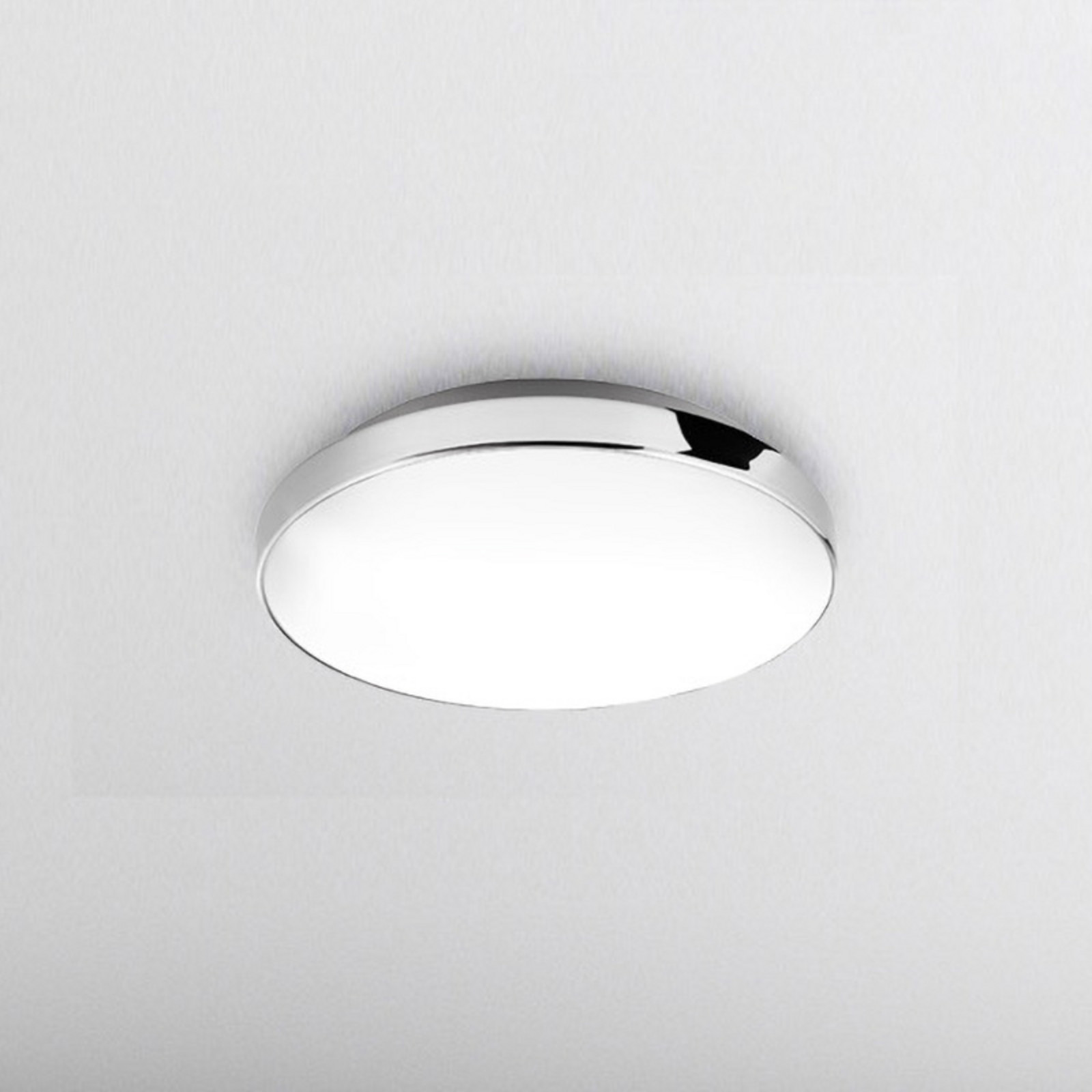 Briloner Plafonieră cu LED Malbona cadru cromat Ø 285 cm - Baie - modern - crom lucios alb - Metal