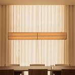 Candeeiro suspenso Audo Hashira Linear, cor natural, comprimento 140 cm