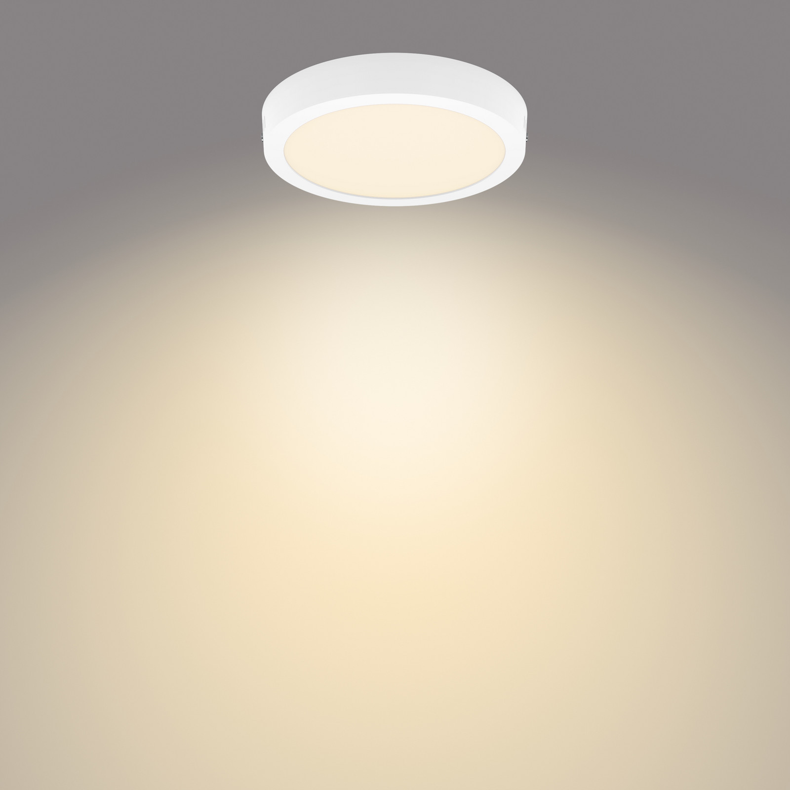 Philips Slim Surface 2.700K rotund 21cm alb - Camera de zi / sufragerie - Metal