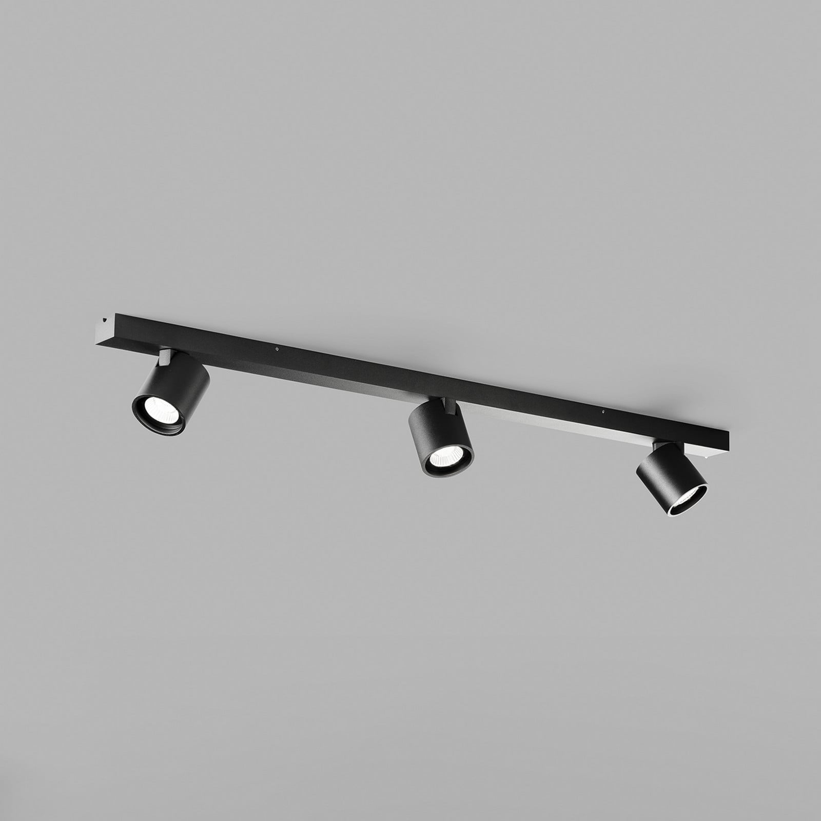 Focus L900 LED-Spot schwarz, 90cm, CCT, 3-flg. LIGHT-POINT - Flurbereich - Design - Aluminium - Mehrflammig