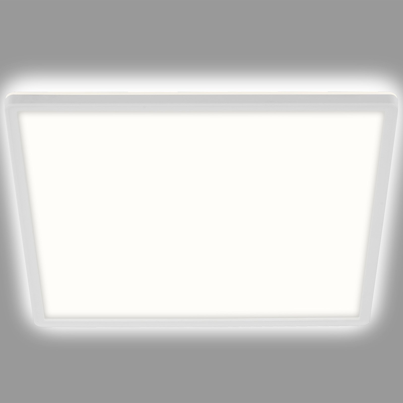 LED stropné svietidlo Slim, hranaté 29,3 x 29,3 cm