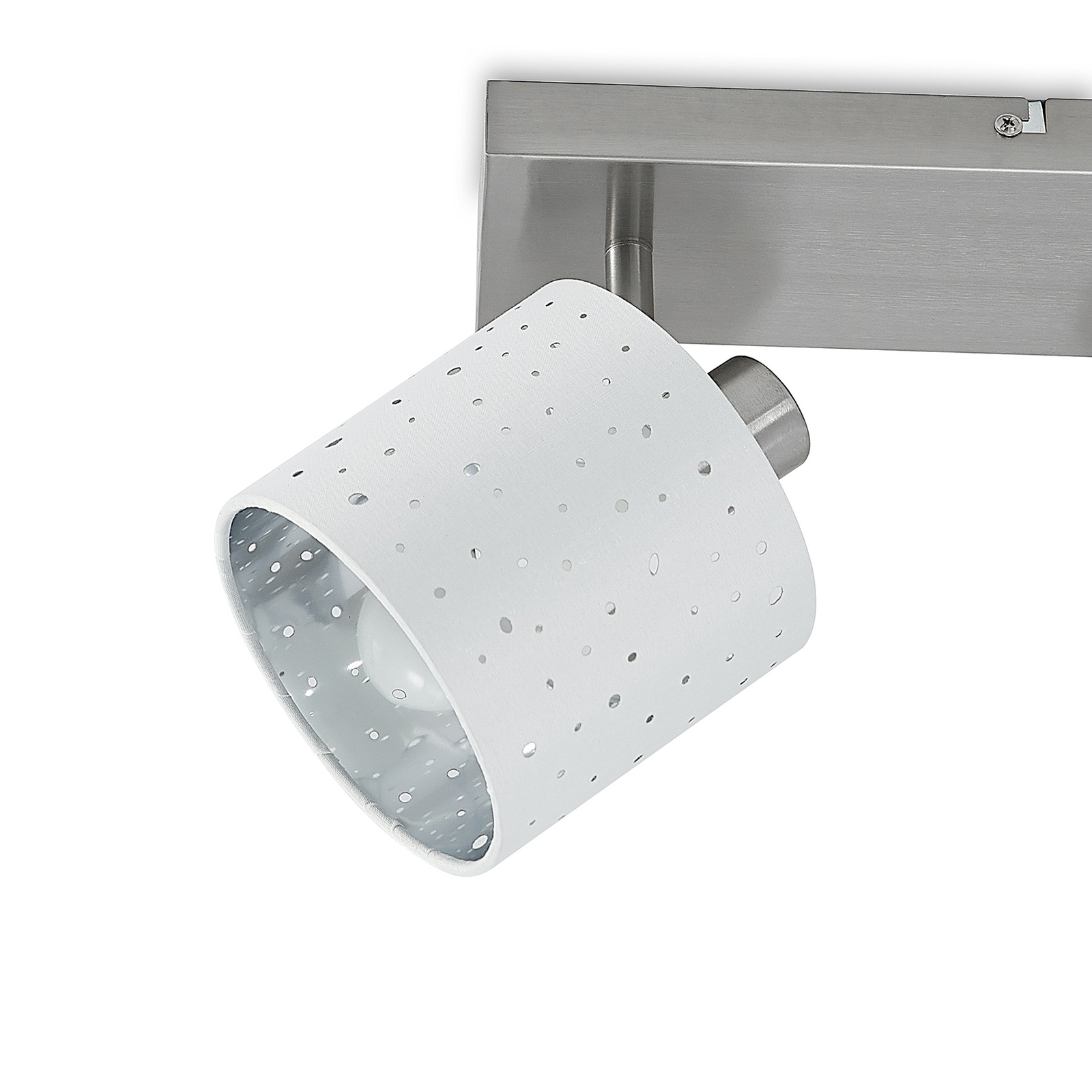Lindby Darima takspot, 2 lyskilder, hvit