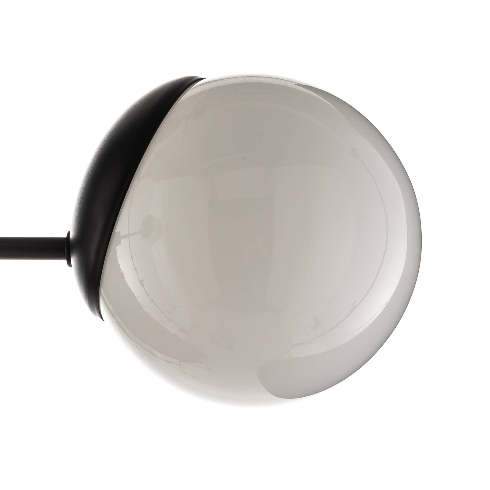 Lampa sufitowa Sfera 3-punktowa, szkło/czarny