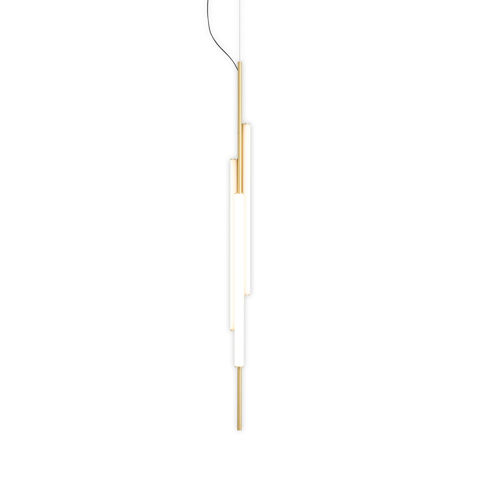 Candeeiro suspenso LED MARSET Ambrosia 130 com ficha 3000K dourado
