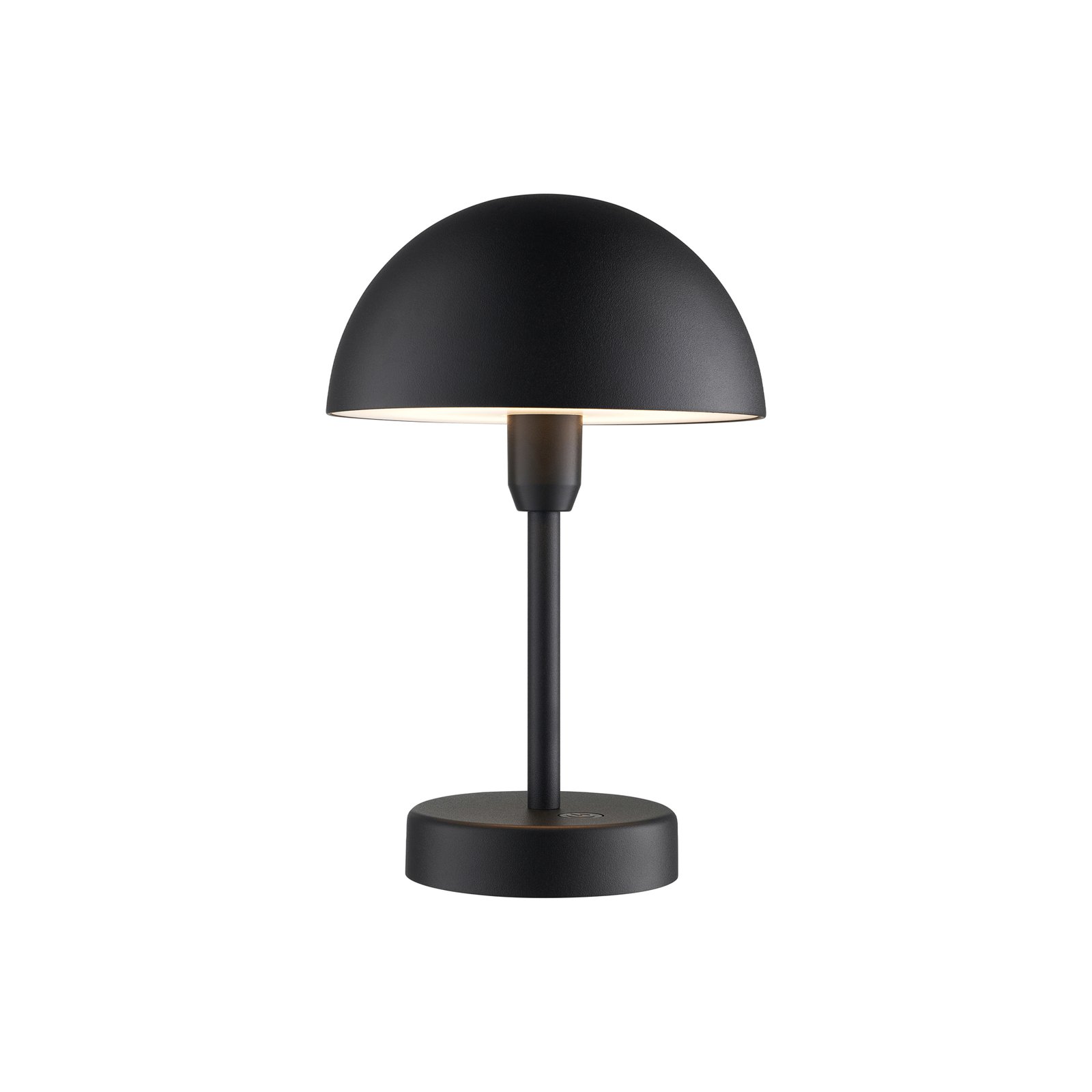 Ellen To-Go LED laddningsbar bordslampa, aluminium, svart