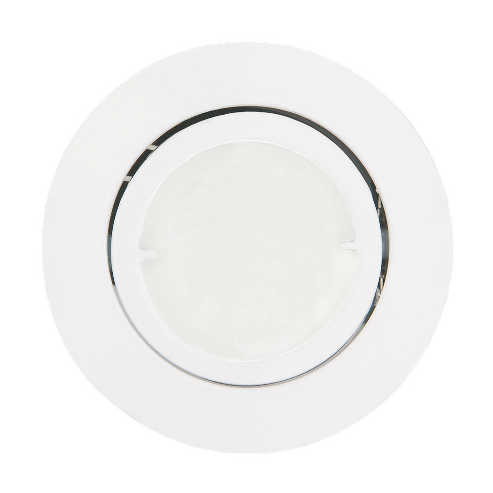 Joanie - lampe encastrable LED en blanc, rond