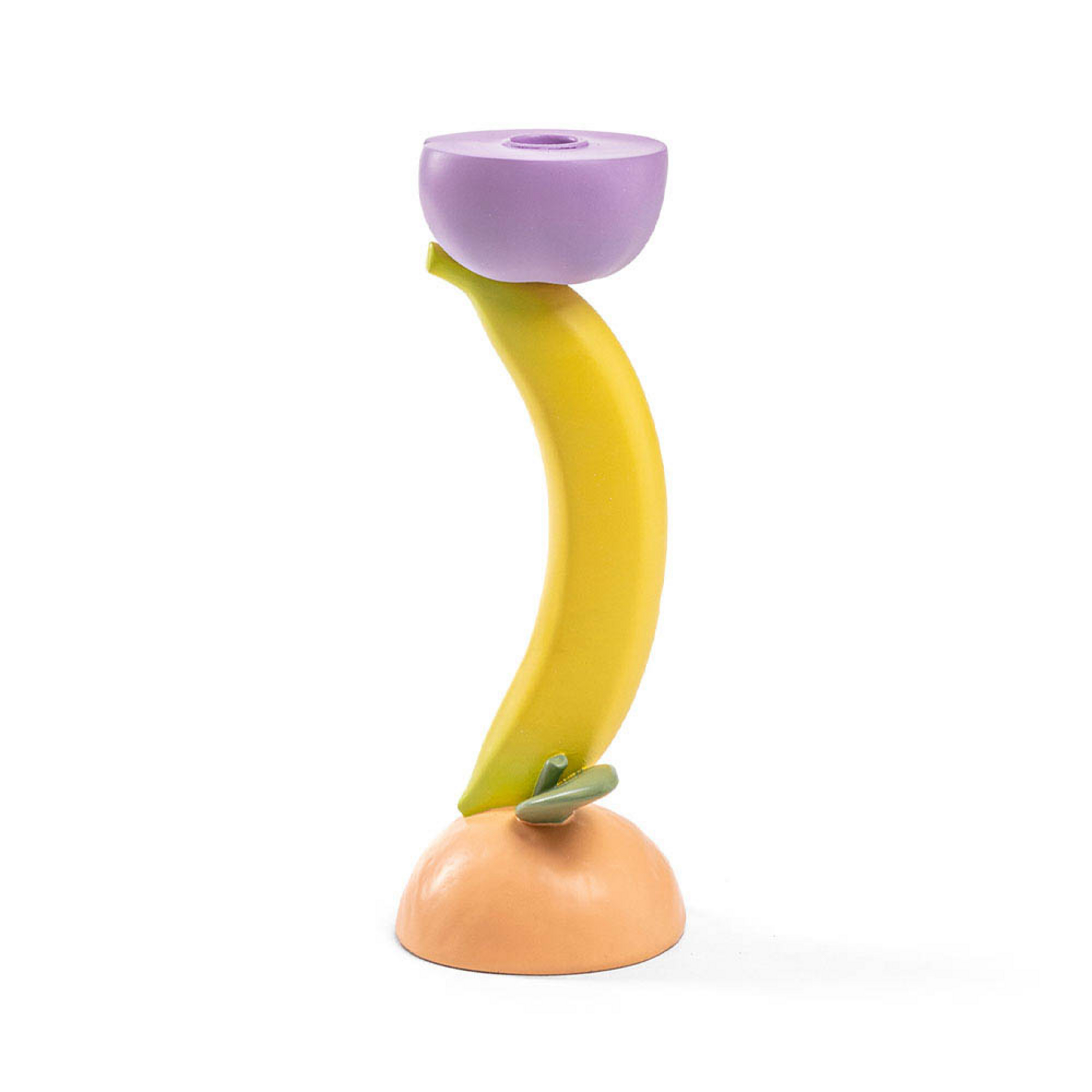 Portacandele Vitamin Banana multicolore - SELETTI