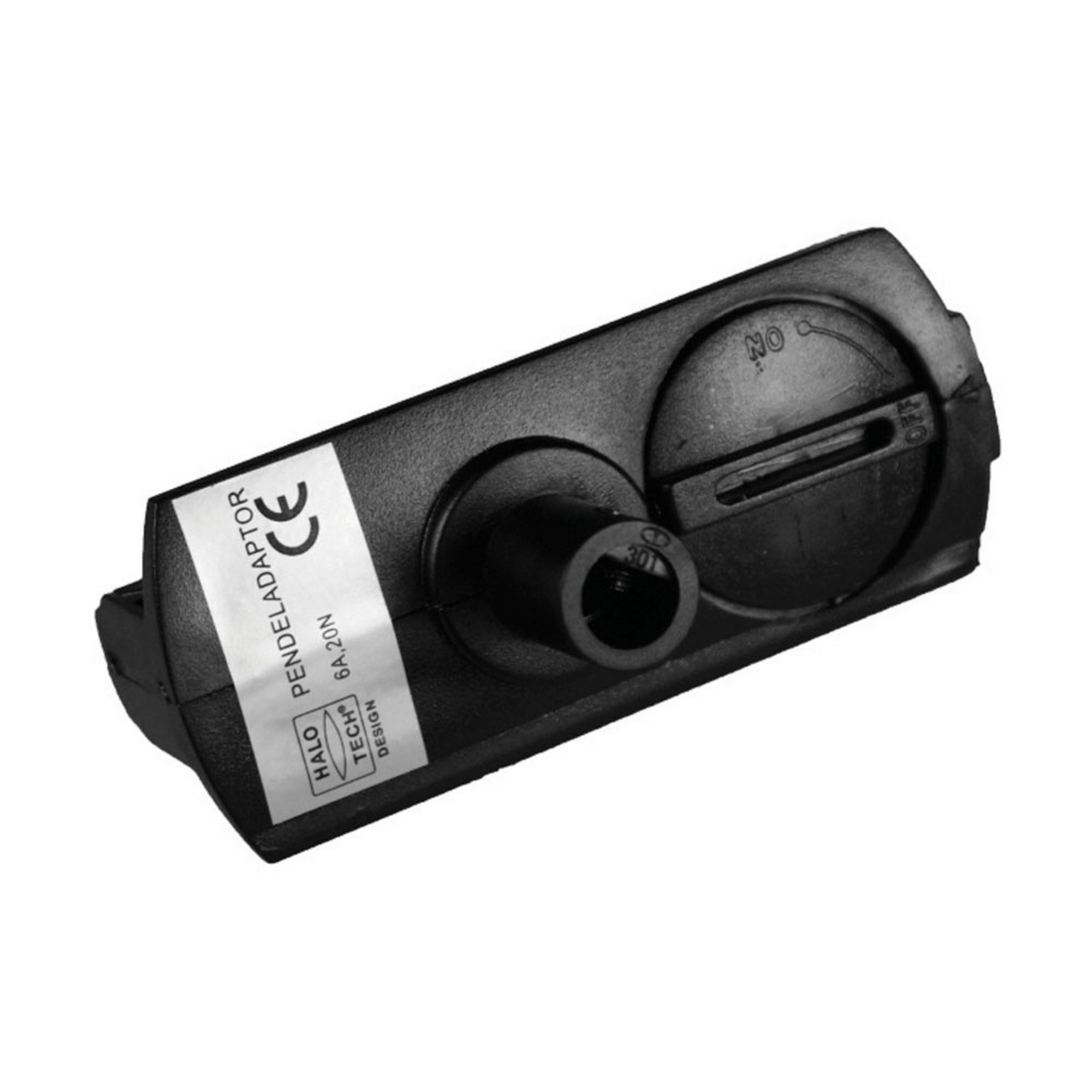 Pendelleuchte-Adaptor Halotrack, schwarz - Halo Design