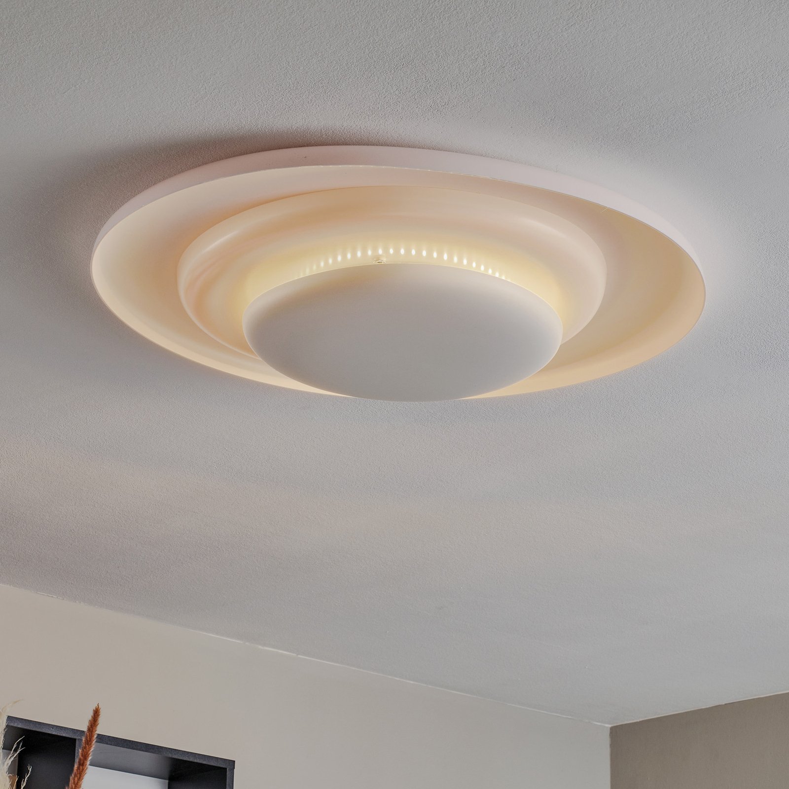 Foscarini Bahia LED ceiling lamp dimmable, 76cm