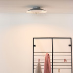 LED-Deckenleuchte Foskal silber