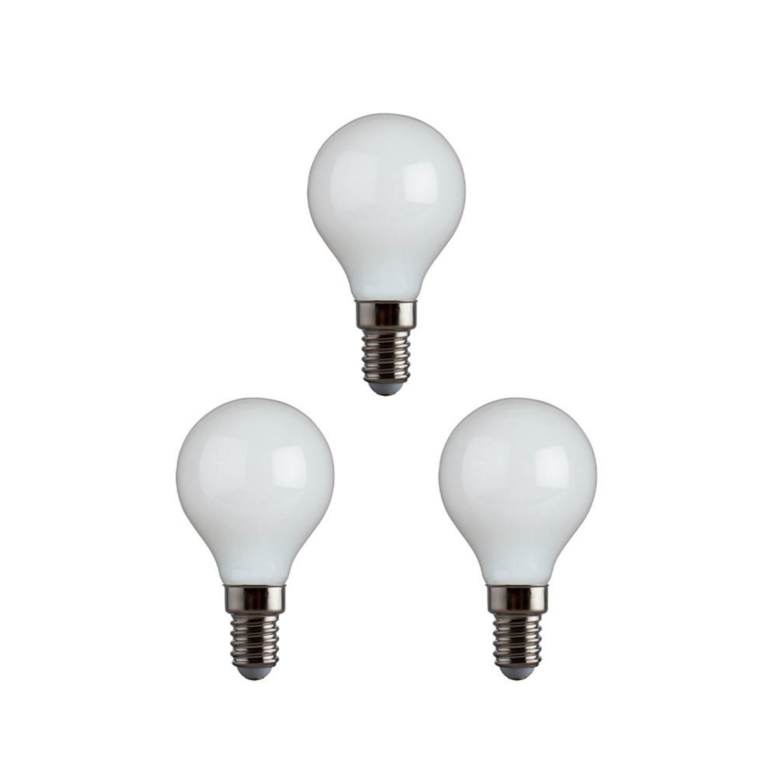 3-pack Lâmpada LED 4W (470lm) Opala CRI95 Regulável E14 - e3light