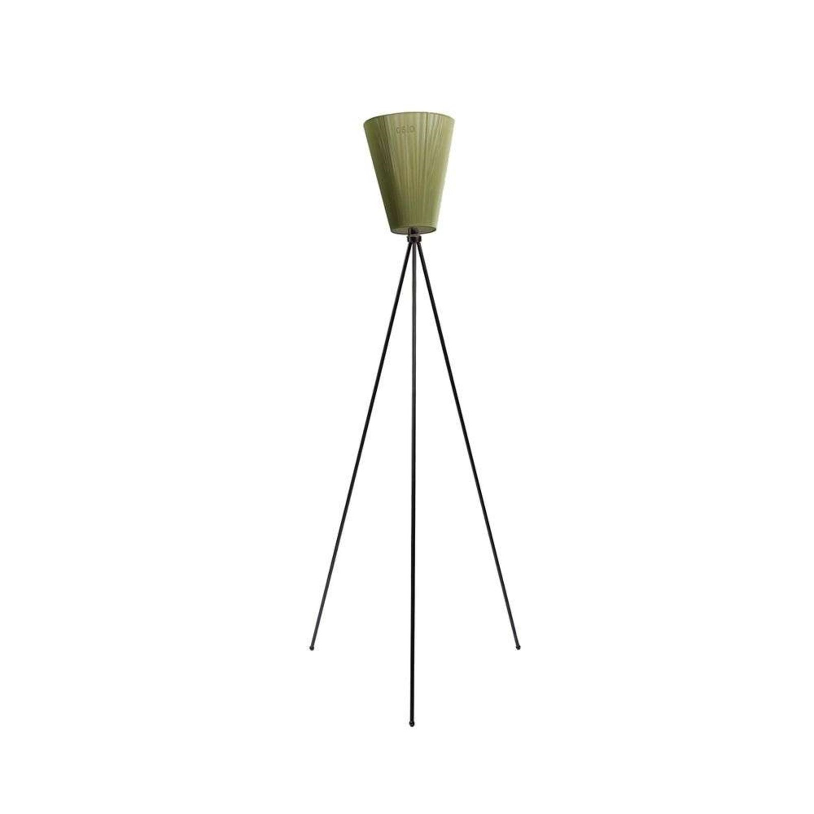 Oslo Wood Lampadar Black/Olive - Northern