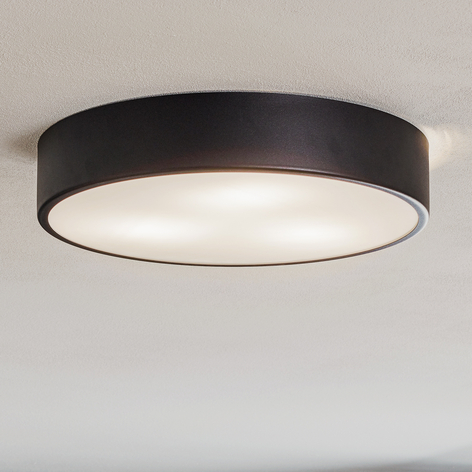 Lampa sufitowa Cleo, Ø 40cm, czarna