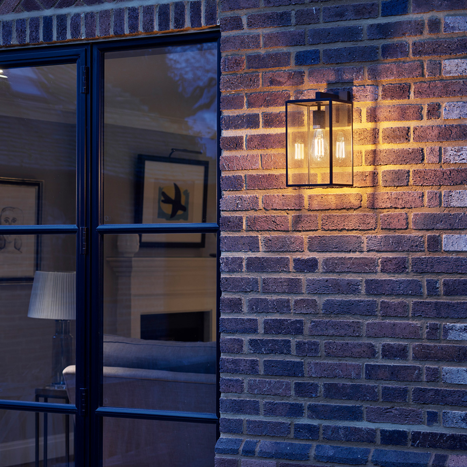 Astro Box Lantern Wandlampe für außen