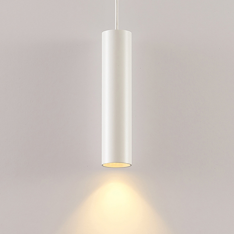 Arcchio Ejona Pendellampe, Höhe 27 cm, weiß