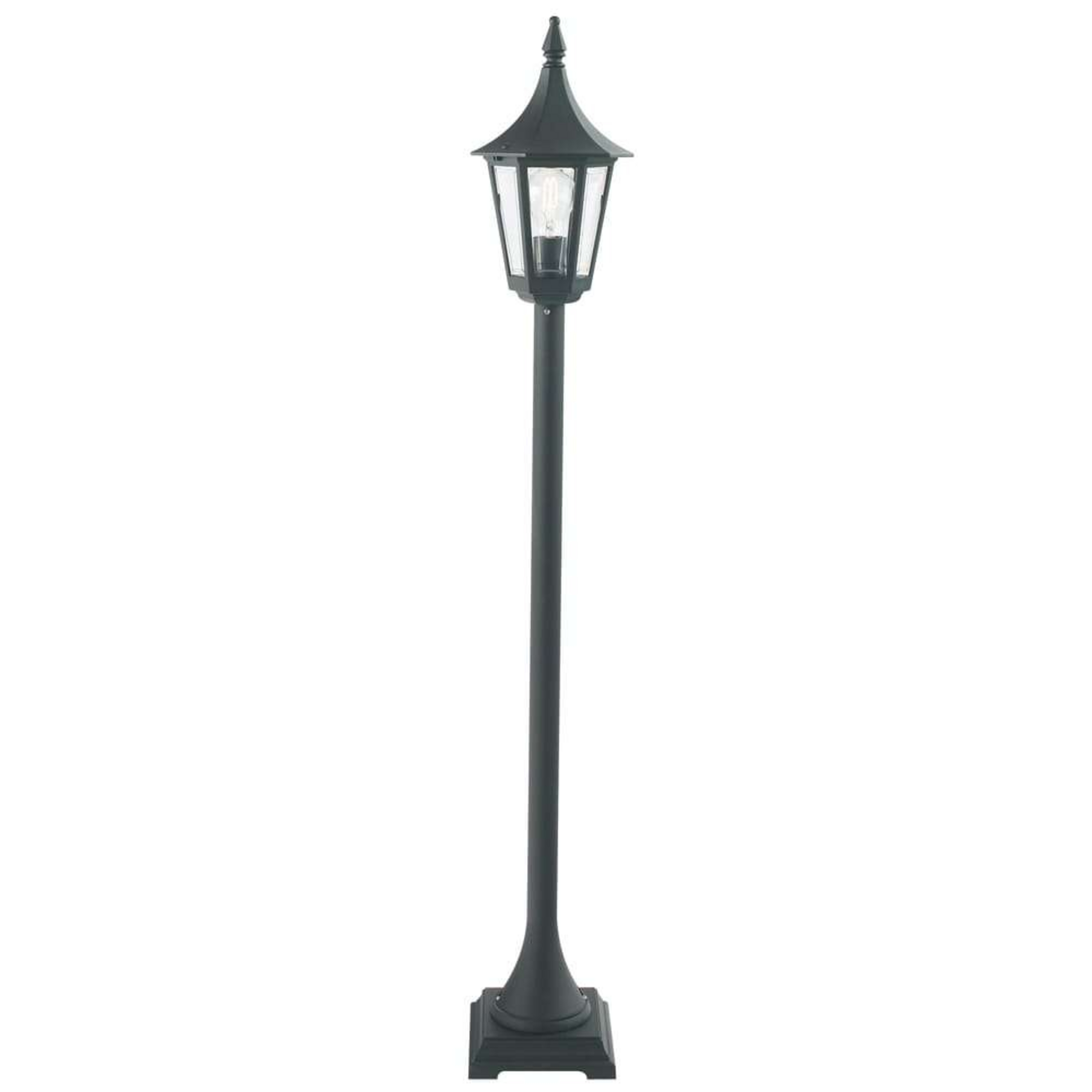 Rimini/Milano Lampada da Esterno Grande Ancoraggio Calcestruzzo Nero - Norlys