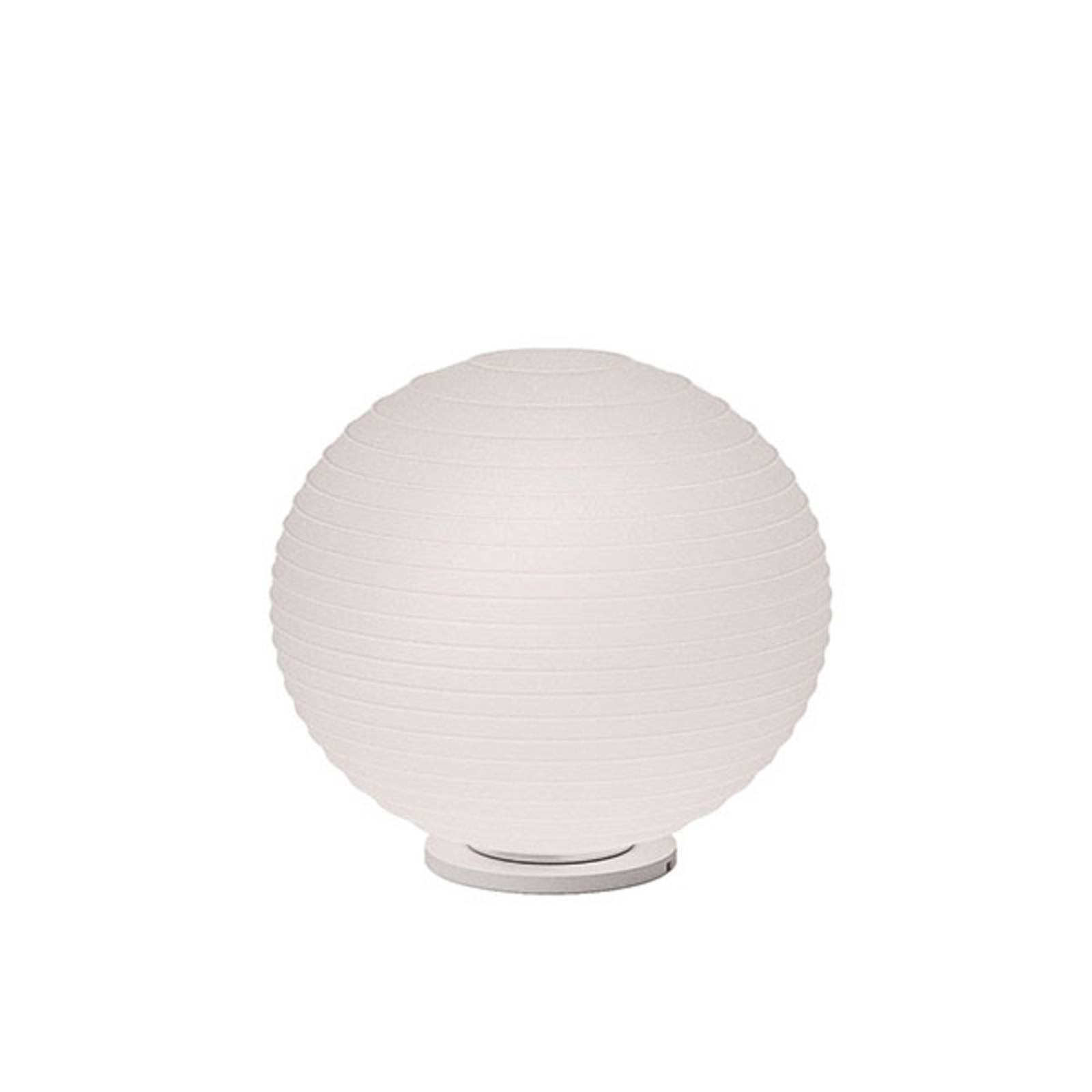 Rotaliana Flow Glass T4 table lamp Ø 33 cm ball, for Living / Dining Room, steel, glass, E27, 15 W, H: 29 cm