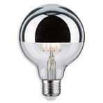 Paulmann LED-Kopfspiegel E27 G95 4,8W 827 silber