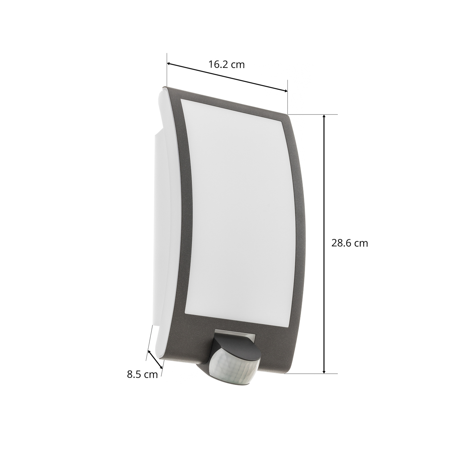 STEINEL L 22 S applique esterni sensore antracite
