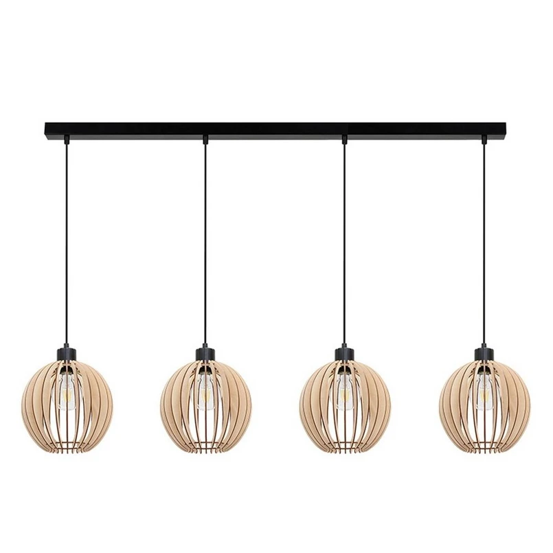 Envostar - Clay 4 Suspension Black/Wood