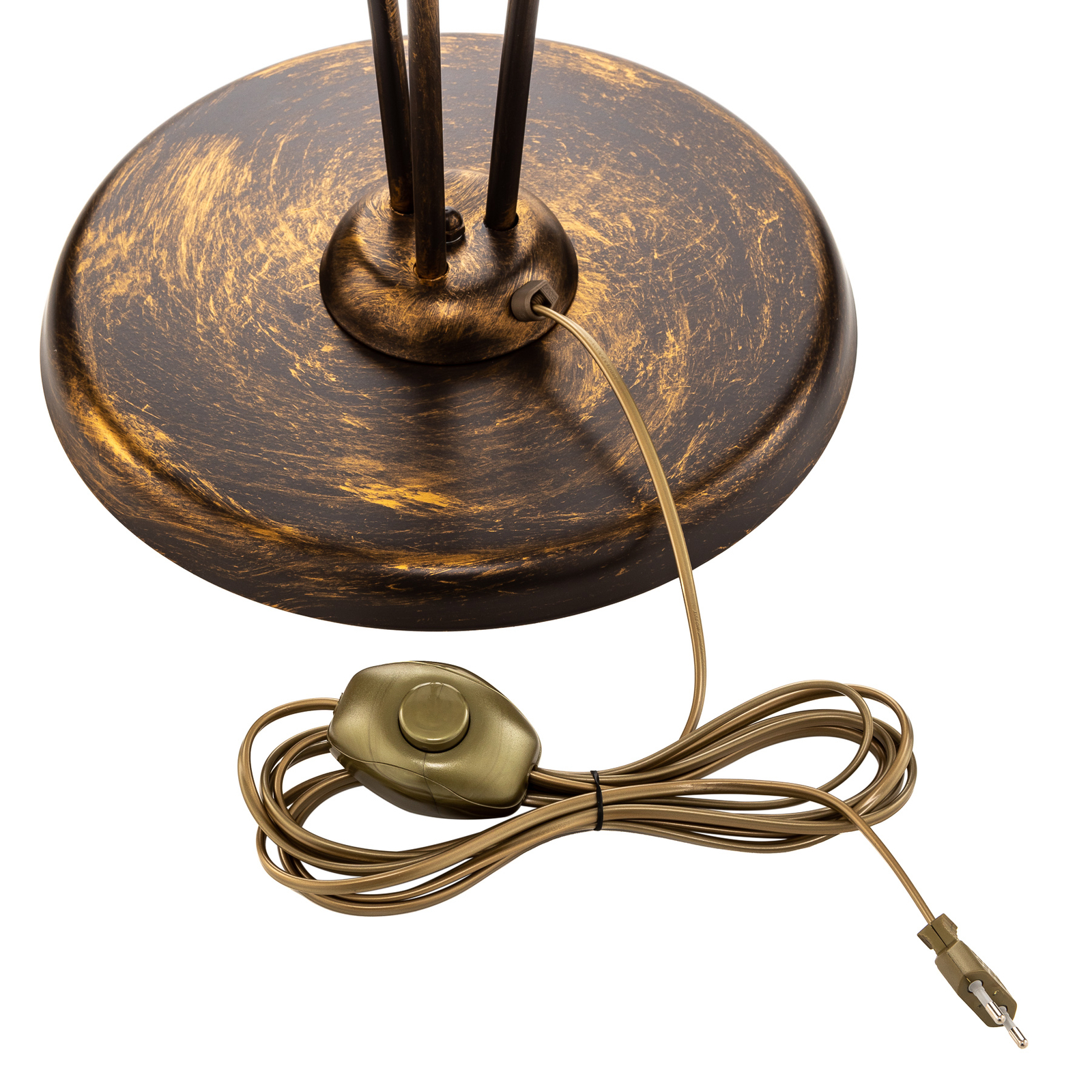Stojací lampa Miranda ve florentském stylu, bronz