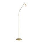 Paul Neuhaus vloerlamp Pino, messing, 163 cm, dimbaar, G9