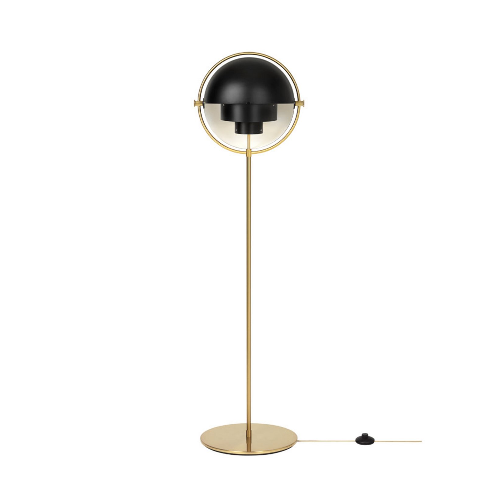 Multi-Lite Lampadar Brass/Black - GUBI